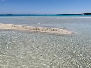 Spiaggia La Pelosa, feiner Sandstrand auf Sardinien<p></p>